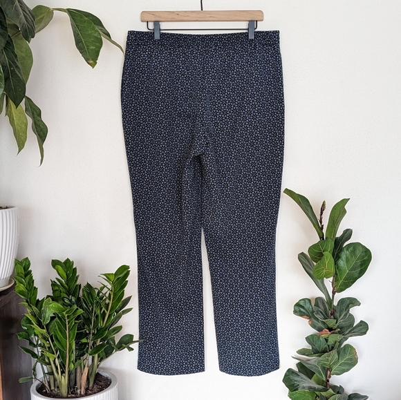 Talbots | 14 | Patterned Pull On Drawstring Pant - Picture 7 of 10